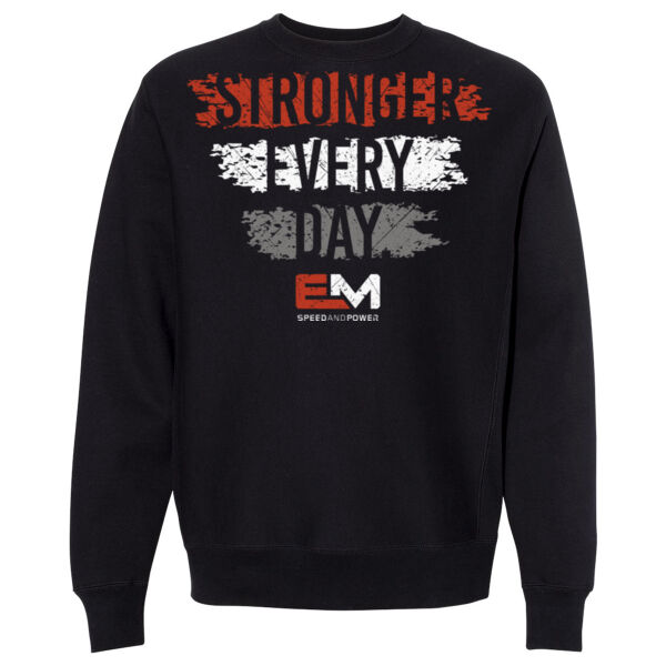 STRONGER EVERY DAY - CREWNECK SWEATSHIRT - $VC4NU1$ Thumbnail