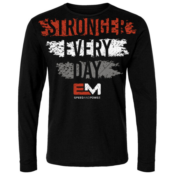 STRONGER EVERY DAY - LONG SLEEVE T-SHIRT - $7QRZ92$ Thumbnail